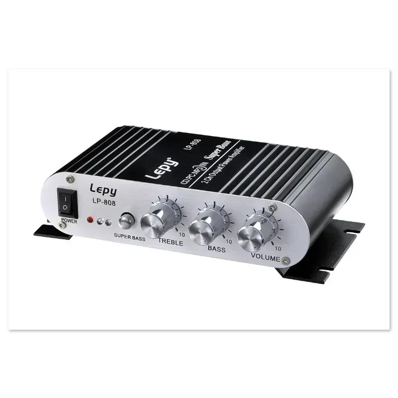 Усилитель Treble Bass Balance Регулировка громкости с USB-портом FM 12 В