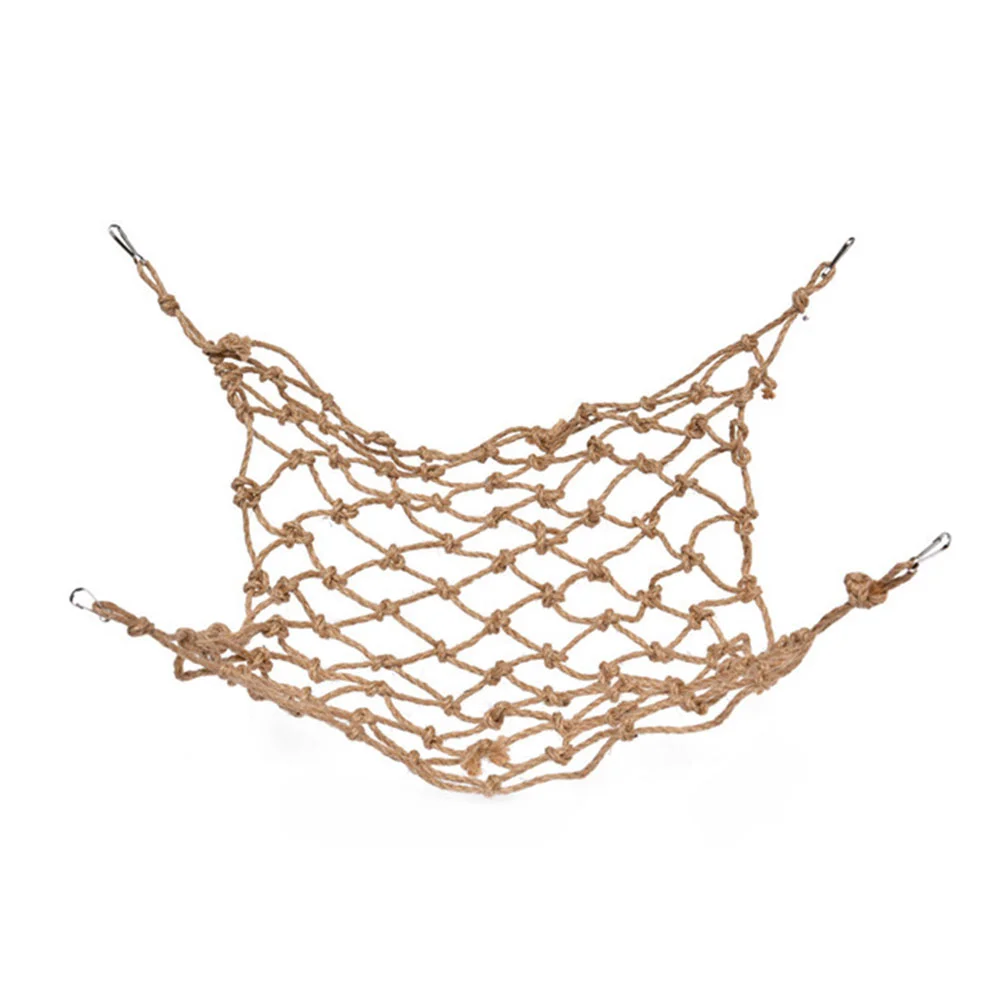 

1 Pc Birds Cage Toys Birds Bite Toys Parrot Rope Hammock Parrot Ladder Bell Bird Cage Stand Parrot Swing Toy