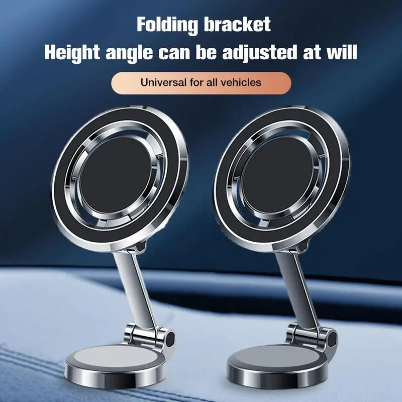 

Универсальный вращающийся магнитный Универсальный автомобильный держатель-подставка на приборной панели Настольный держатель для сотового телефона GPS для автомобиля