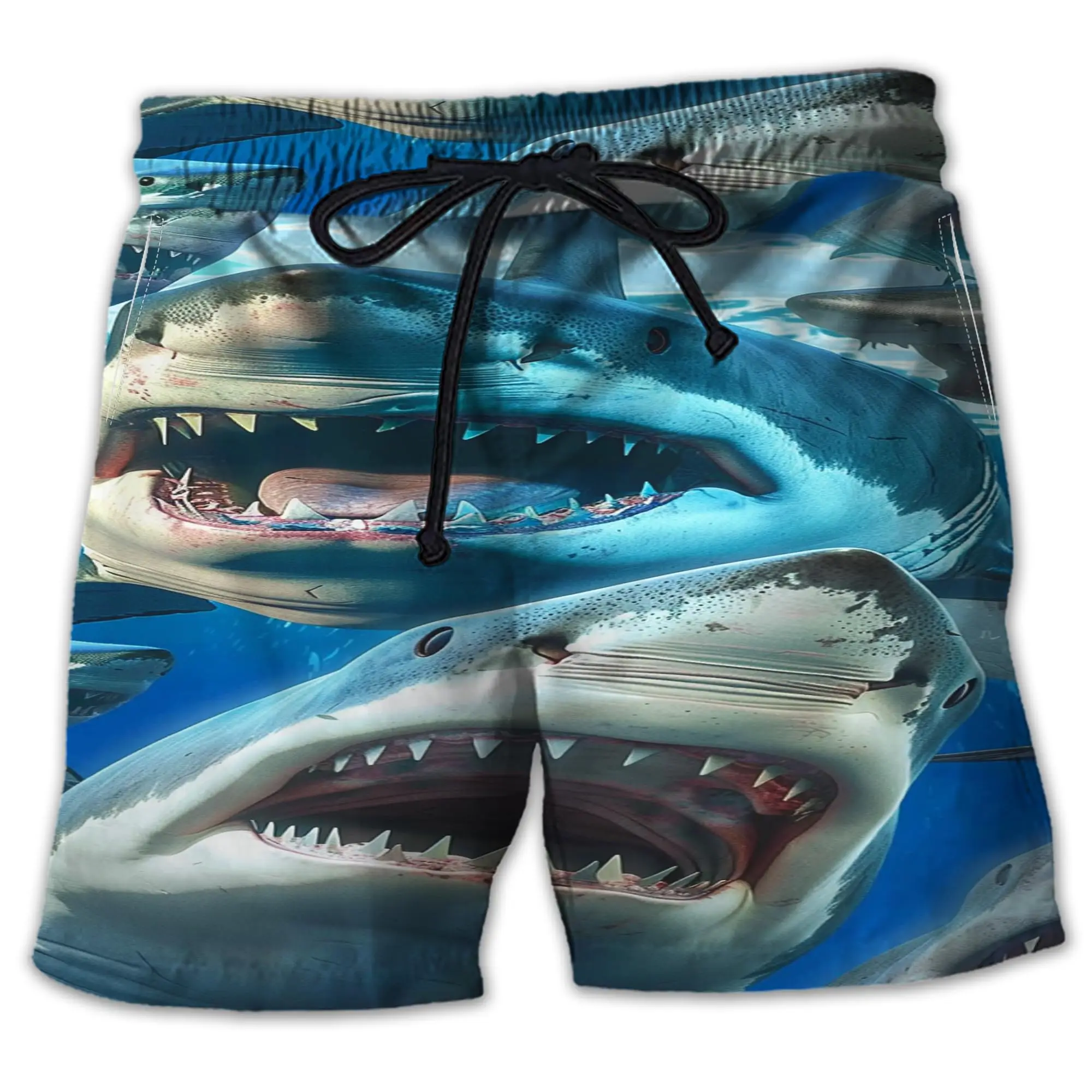 New Ocean Shark Dolphin 3D Print Beach Shorts Men Swimwear Oversized Surfing Board Pants Hawaiian Swimsuits Trunks Kids Clothing (art.: 3920cf705ee61) - 3920cf705ee61