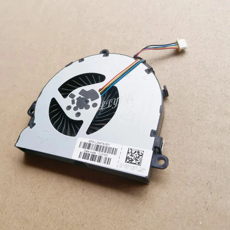 Для серии HP 15-ac 813946 -001 Вентилятор процессора ноутбука TPN-C129 250g6 250 G6 255 G6 TPN-C130 (art.: 3920ca650af5e) - 3920ca650af5e