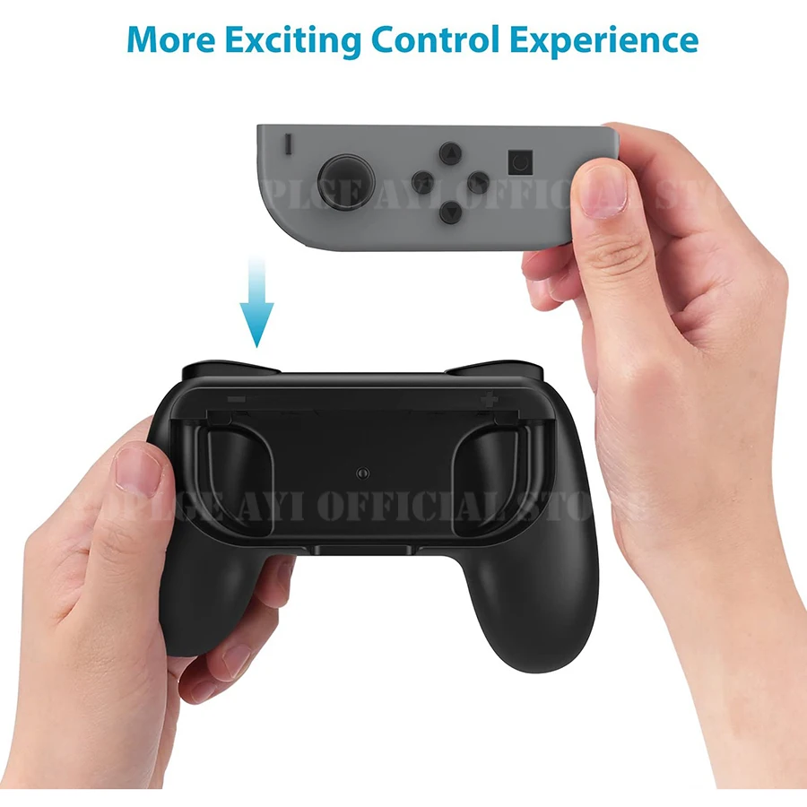 Nintend Switch 2pcs Joy-con Handle Grip Joycon Stand Comfortable Controller Holder for Nintendo / OLED Game Accessories |