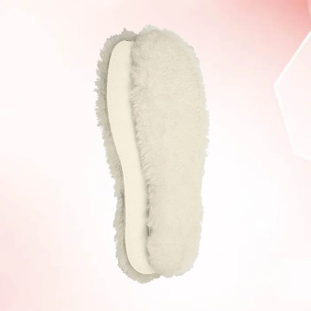 Стельки для обуви Утолщенные вставки Тапочки кроссовок Шерстяной флис Зимние