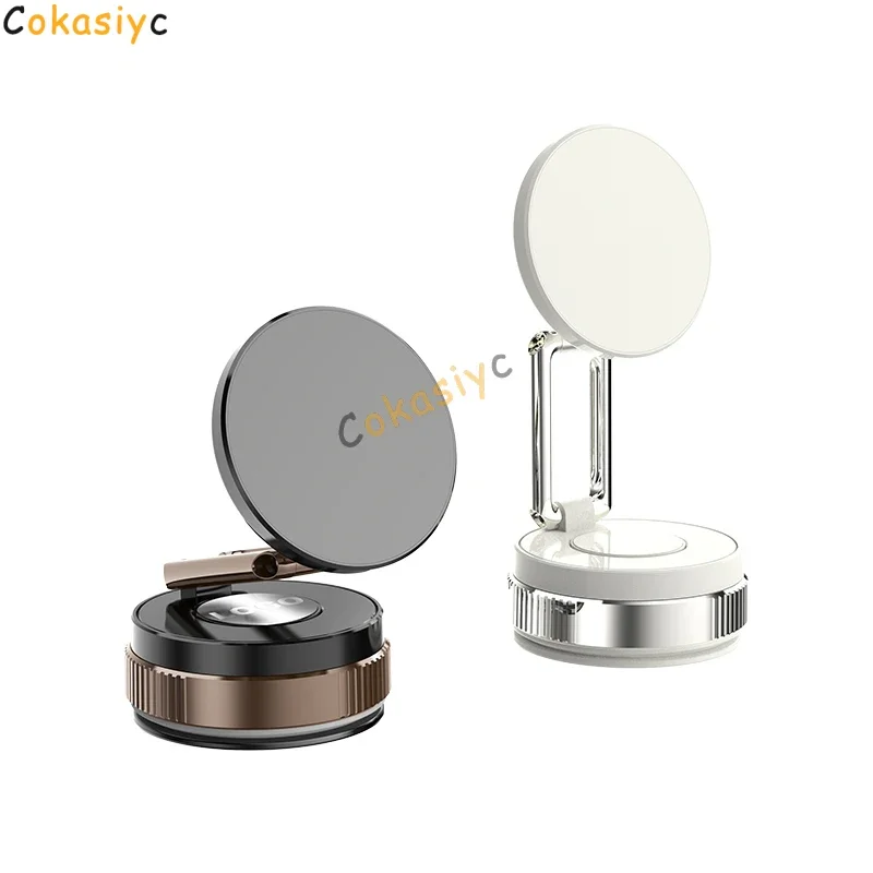 Фото Автомобильный вакуумный магнитный держатель для телефона, портативная складная вращающаяся подставка на присоске для BAIC HYOSOW Senova Weiwang №5
