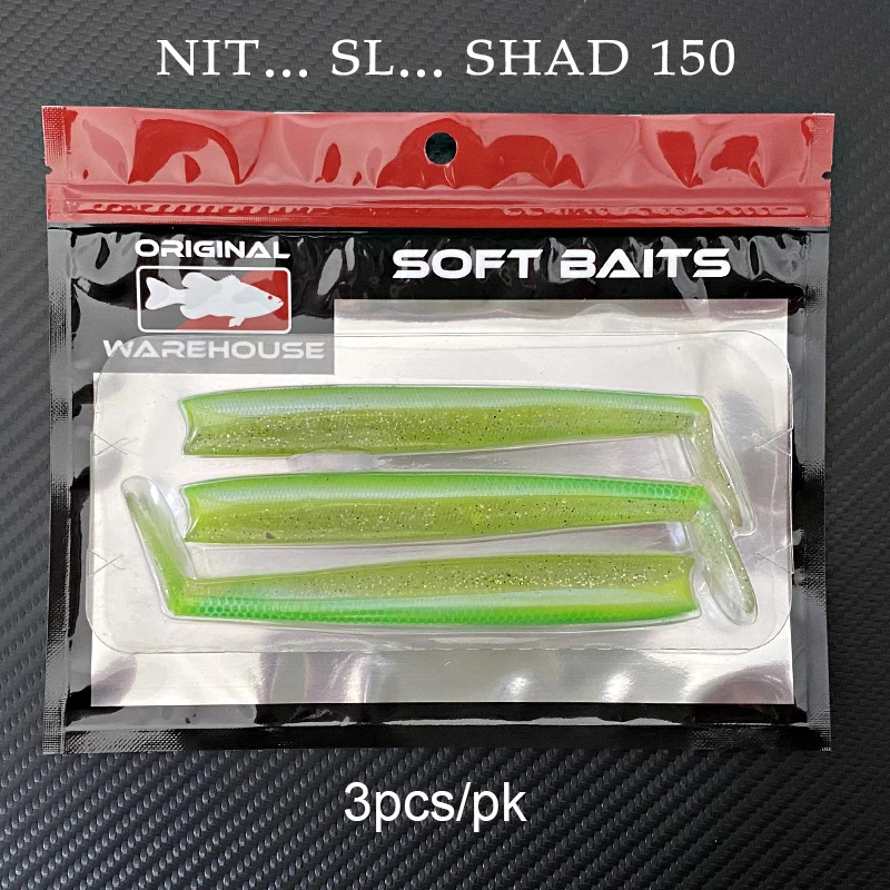 Рыболовная приманка NITRO SLIM SHAD 110 150 180