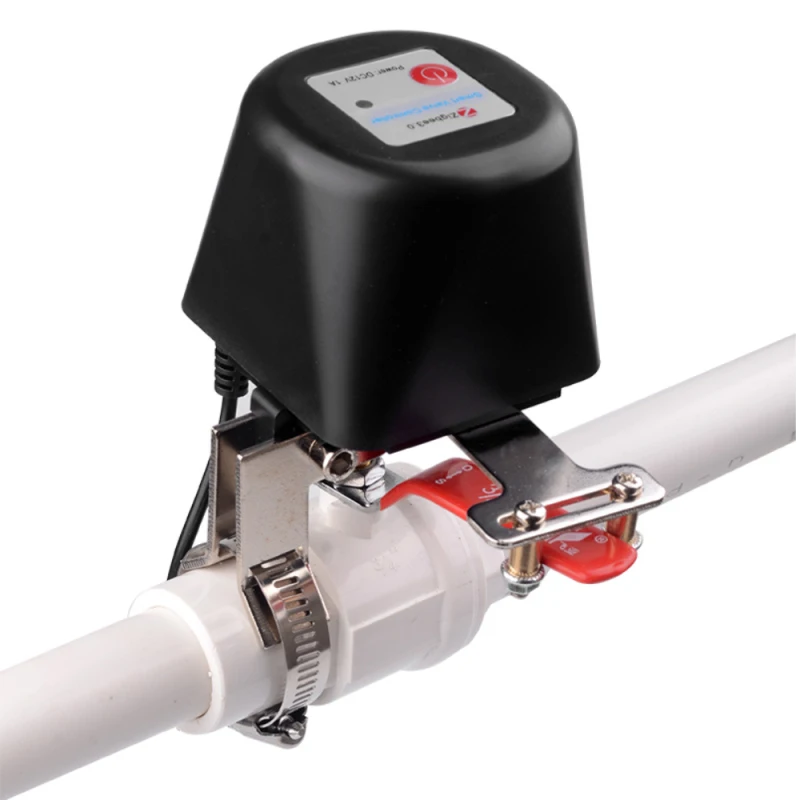 

Умный кран «сделай сам» Tuya Zigbee, беспроводной контроллер для водопроводного газового крана, труба, робот с голосовым управлением, поддержка Alexa Google Home
