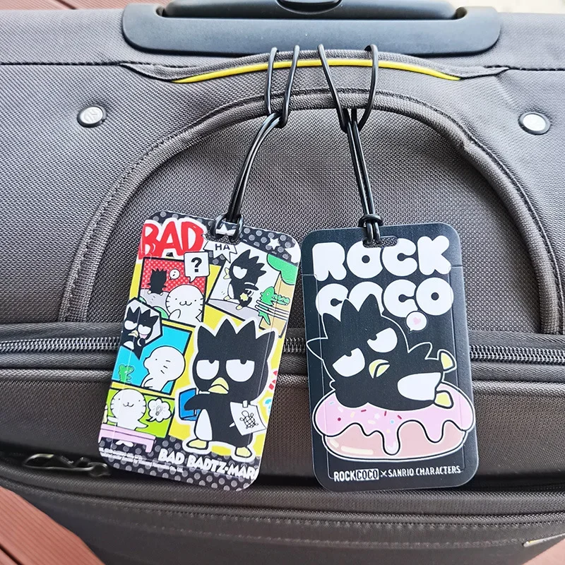 Снупи крутой пингвин жесткий пластиковый багажный бирка мультяшная анимация