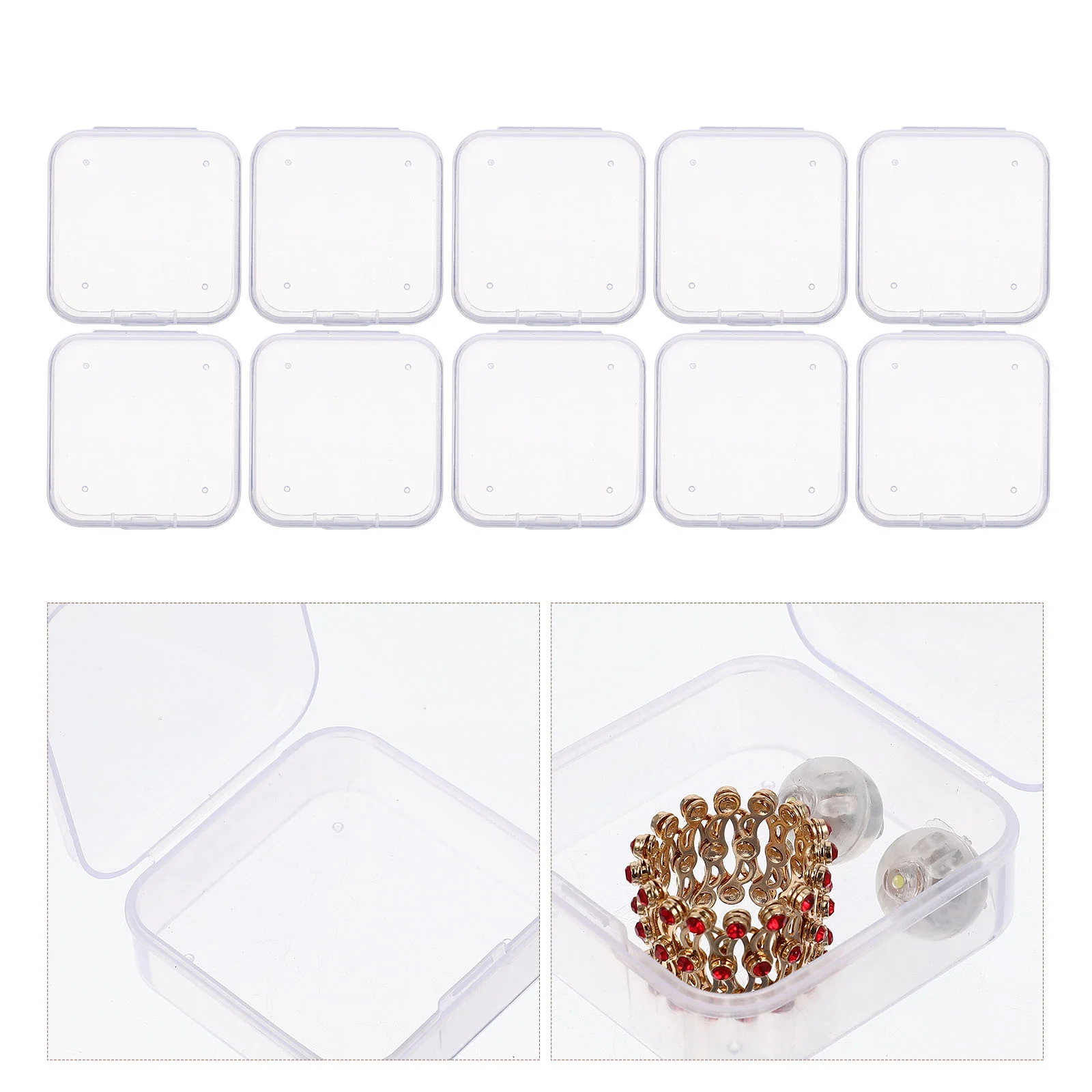 

Box Jewelry Organizerstorage Beads Boxes Forcraft Small Corn Accessory Ring Holders