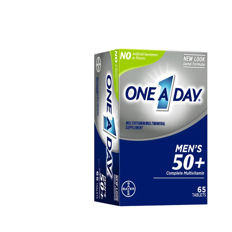 

One Aday Men's Middle-Aged and Elderly COMLEX Vitamin 65 Tablets Multivitamin Minerals Tablets Zinc Selenium Tablets Lycopene