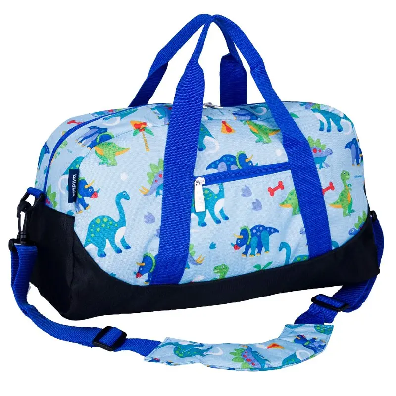 

Kids Overnighter Duffel Bag for Boys & Girls, Features Two Carrying Handles and Removable Padded Shoulder Strap, BPA & Phthalate