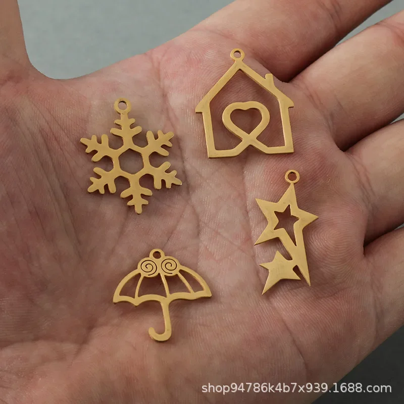 Подвеска из титановой стали зонтик нержавеющей аксессуары для лазерной резки