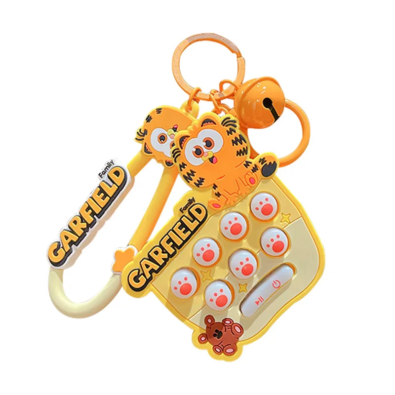 Новинка подвеска MovieThe Garfield фигурка в виде мультяшного кота для детей мальчиков