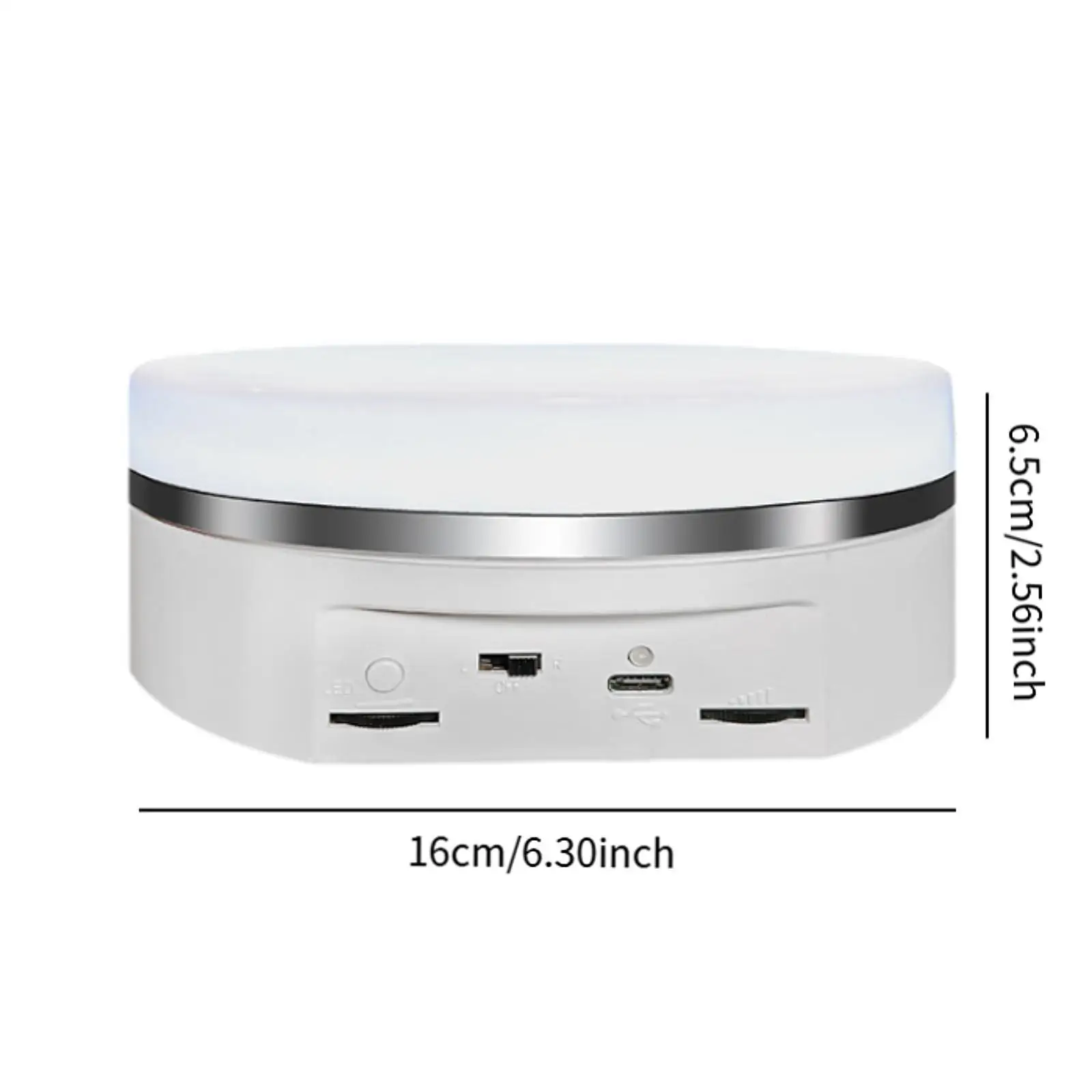 Электрическая вращающаяся подставка для обуви с разноцветной подсветкой