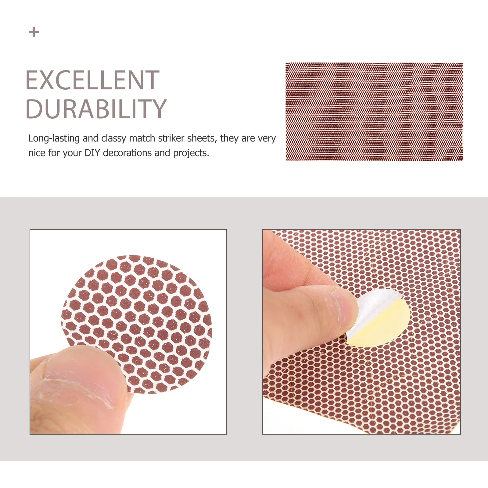 

1 лист, круглая наклейка в горошек