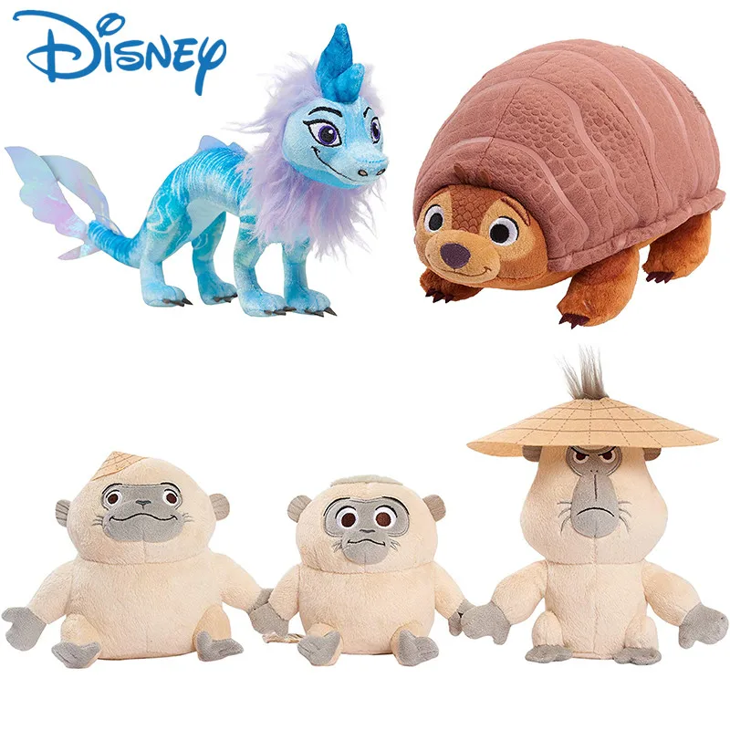 

Мягкие плюшевые куклы Disney с мультяшным драконом, игрушки, фильм Raya и последняя модель для мальчиков и девочек, подарки на день рождения