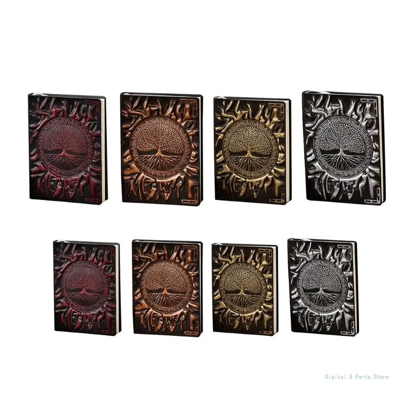 

M17F Hardcover Ruled Notebook Business Notepad Planner 96 Sheets for Office