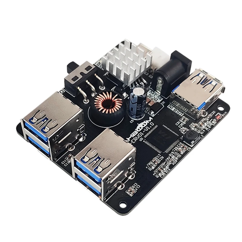 USB3.0 HUB Expansion Board Robot Car Docking Station Splitter For JETSON NANO