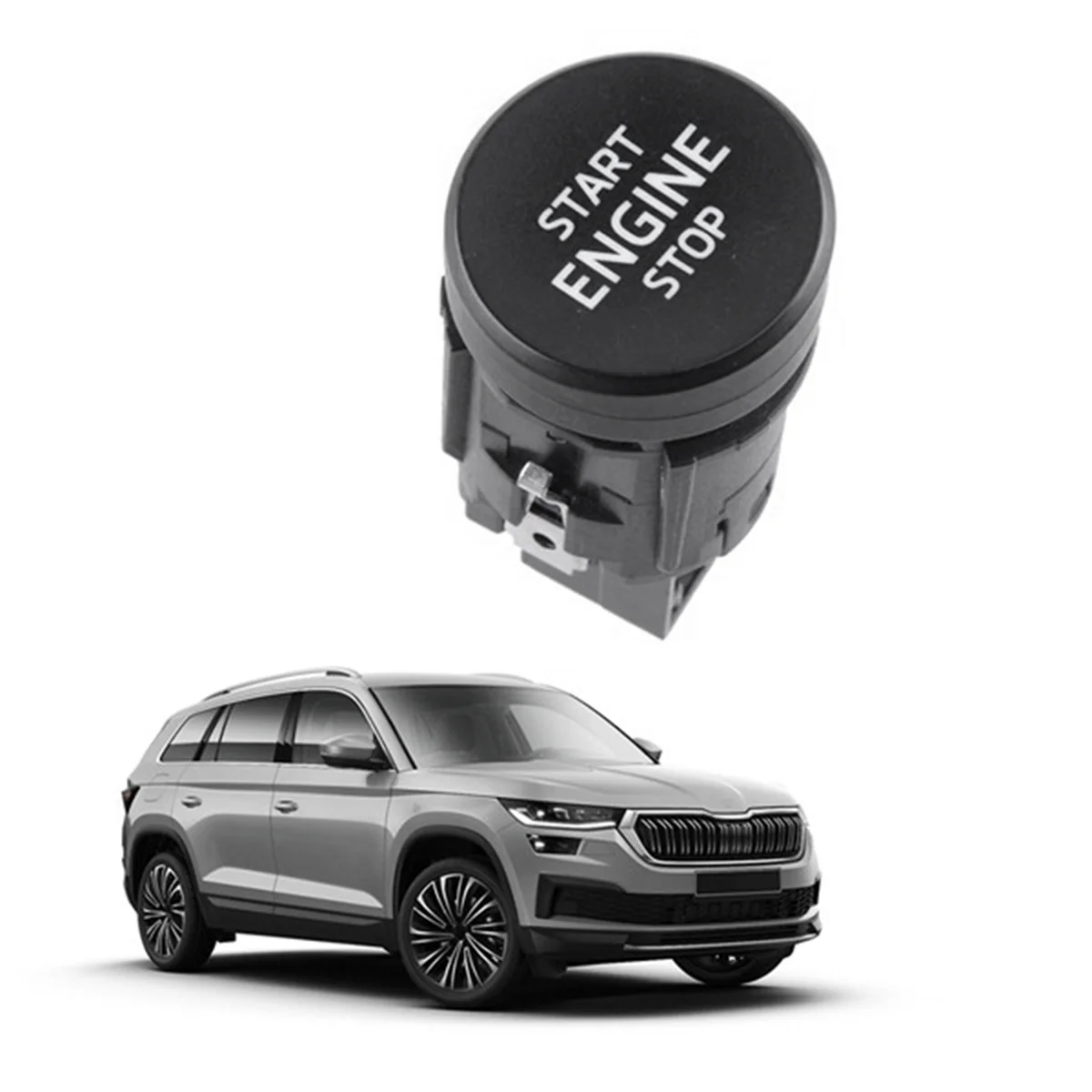Кнопка запуска и остановки двигателя автомобиля 3VD905217 для Skoda Superb Scala Karoq Kodiaq 2015-2021