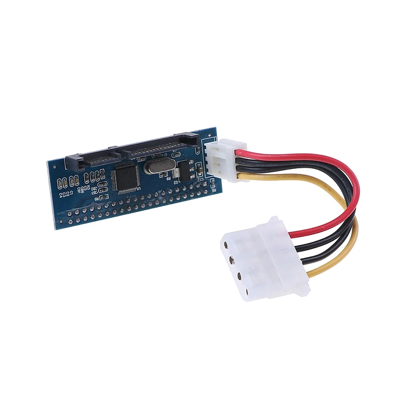 Фото 40-контактный 40-контактный переходник IDE female к SATA 7 + 15Pin 22-контактный переходник PATA к SATA card №4