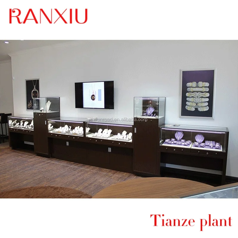 Стеклянная витрина для украшений