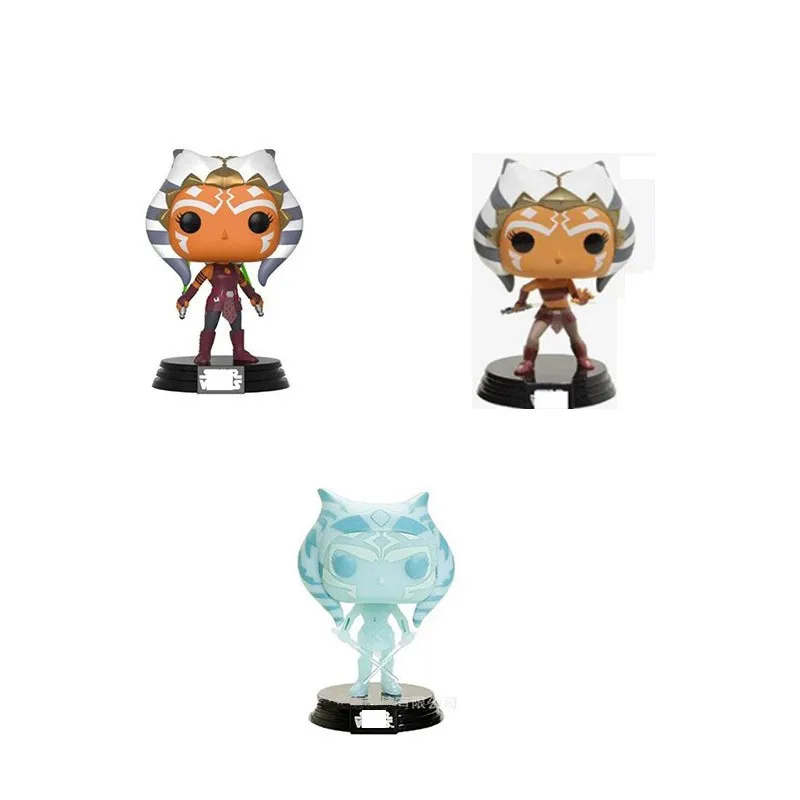 

Виниловые фигурки Ahsoka Tano светящиеся 268 #272 #130 # коллекционные модели игрушек 10 см