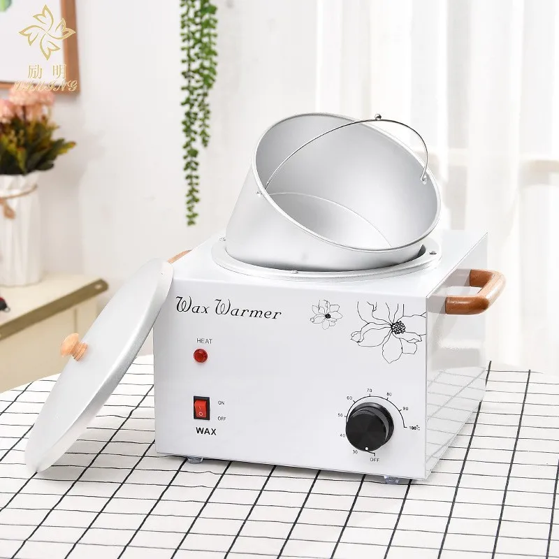 

Big Pot Wax Heater 4000cc Large Capacity Paraffin Wax Melting Machine Temperature Control Hand Foot Care Wax Heater