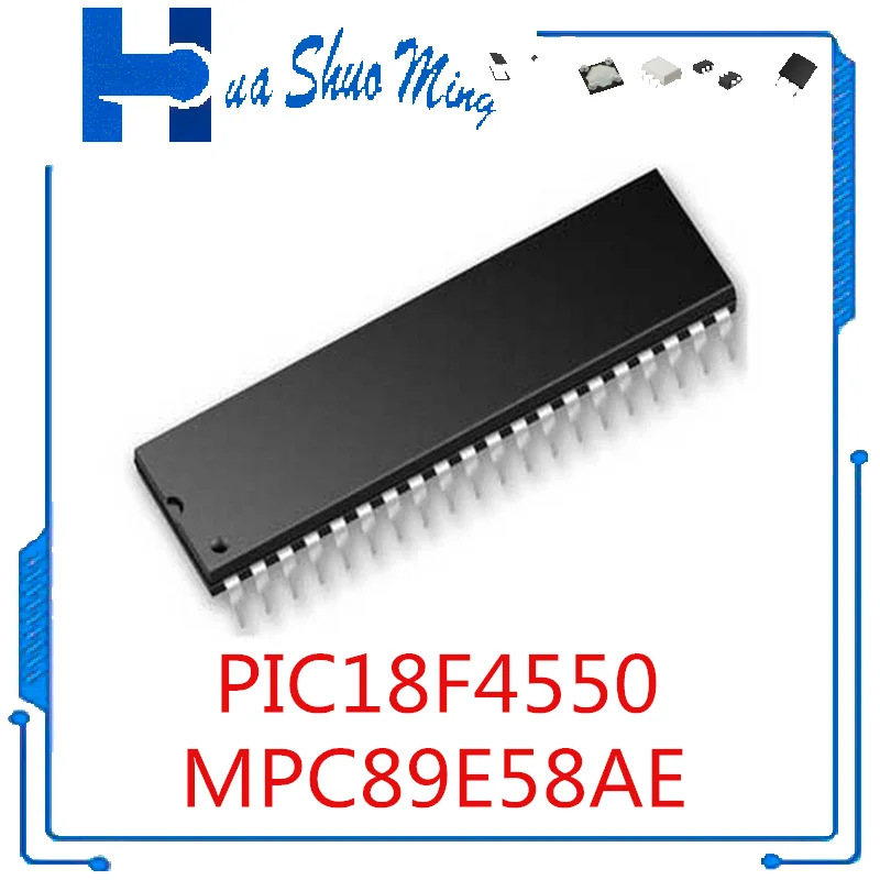 

10 шт./партия PIC18F4550-I/P PIC18F4550 MPC89E58 MPC89E58AE MPC89E58AEZ DIP-40