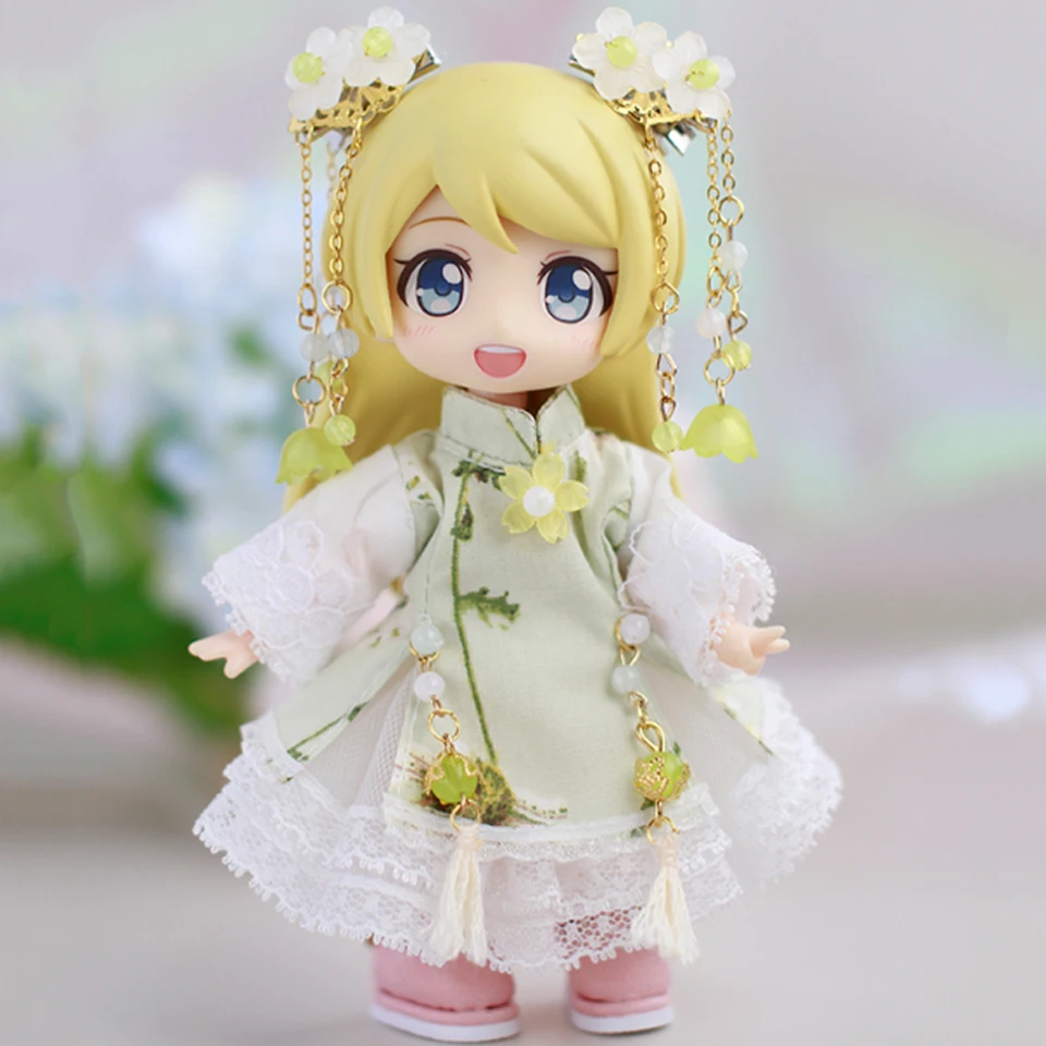 

Ob11 Baby Clothes Ancient Style Dress National Style Skirt Hanfu 12 Points GSC Clothing Shoes YMY P9