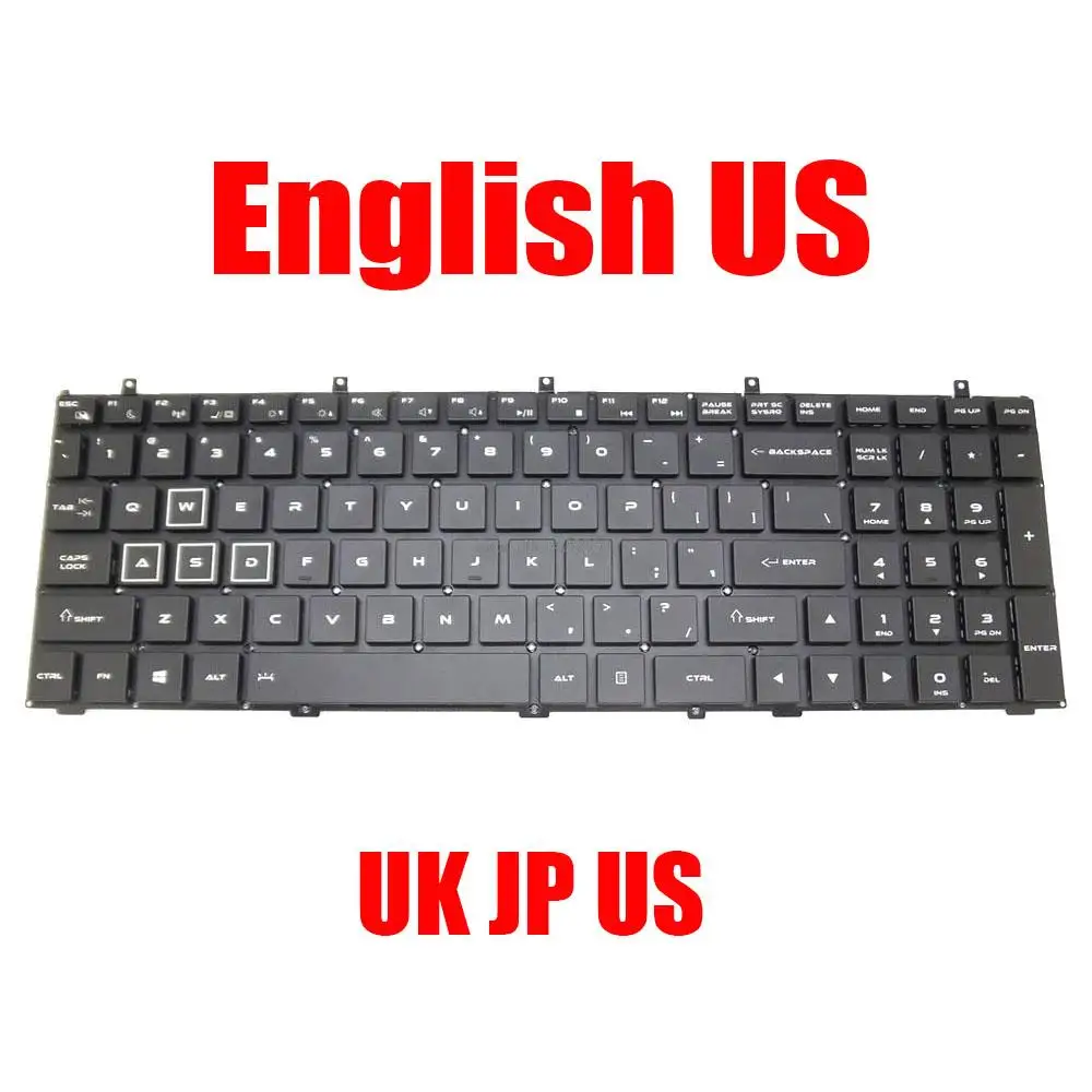 

US UK JP Keyboard For Quanta NL8 NL8B NL8C NL8E NL8K NL8H AENL8U00010 AENL8E00010 AENL8J00010 English United Kingdom Japanese