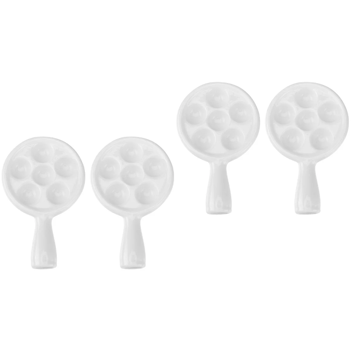 

4 шт. тарелка с улитками, поднос с несколькими отделениями для улитки, поднос для гриля, поднос для выпечки, приспособление для приготовления еды на гриле