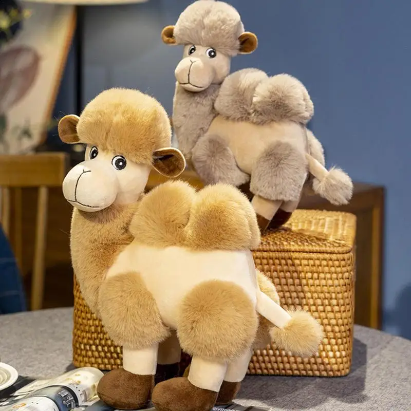 

Camels Doll Plush Camels Toy Child Cute Animal Stuffed Doll Plush Toy Animal Kid Huggable Plushie Toy Camels Stuffed Animal