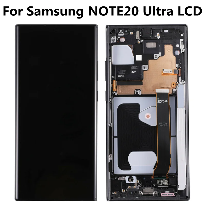 

AMOLED для Samsung Note 20 Ultra LCD для Samsung Galaxy Note20 Ultra дисплей SM-N985F/DS N986B5G сенсорный экран дигитайзер