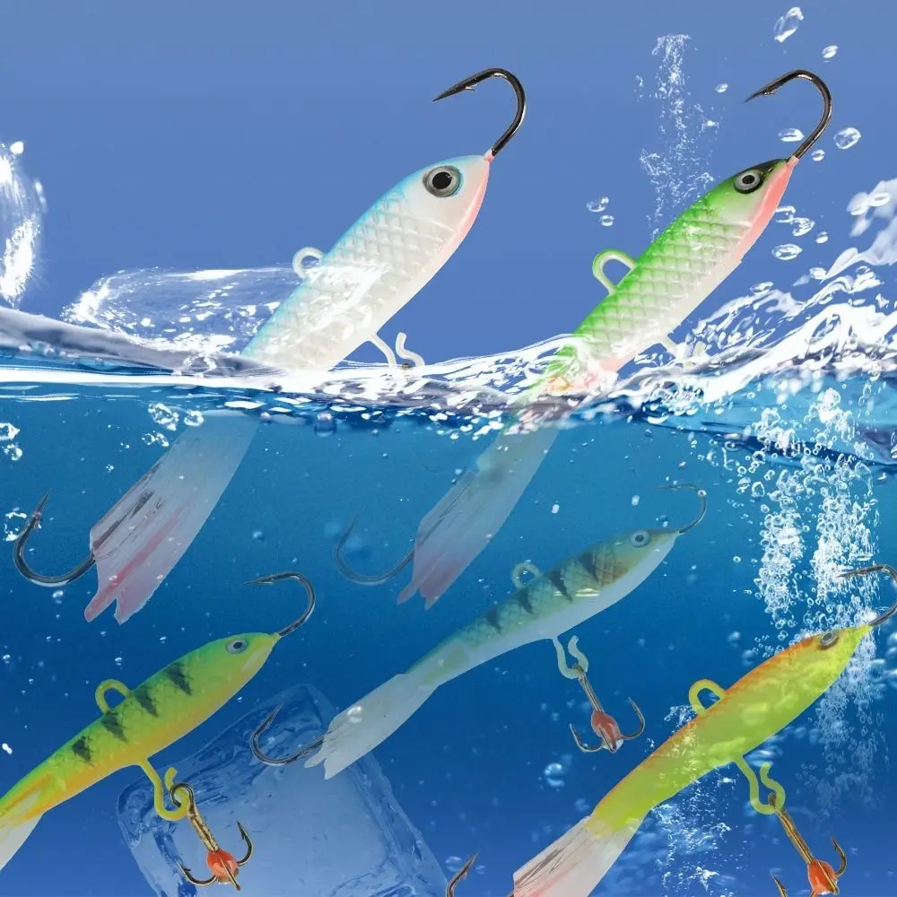 Новые 4 стиля зимняя приманка для зимней рыбалки AD-Sharp 12 г/7 см свинцовый жесткий