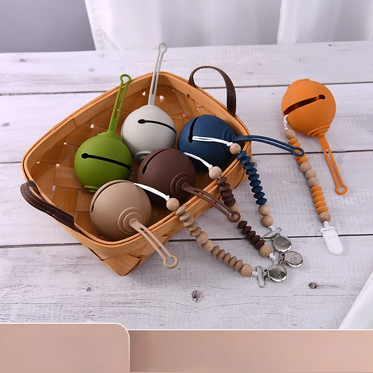 

Newborns Silicone Nipple Storage Bag Food Grade Personalized Kids Pacifier Holder Portable Bear Shape Nipple Case Attachment