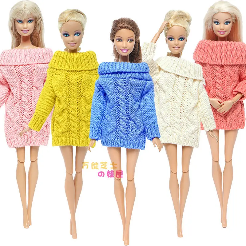 

[MYKPOP] Cloak Sweater Overcoat Coat Girl Children Princess Play House Toy Accessories for Barbie Doll 30cm / 11.5'' SC23042002