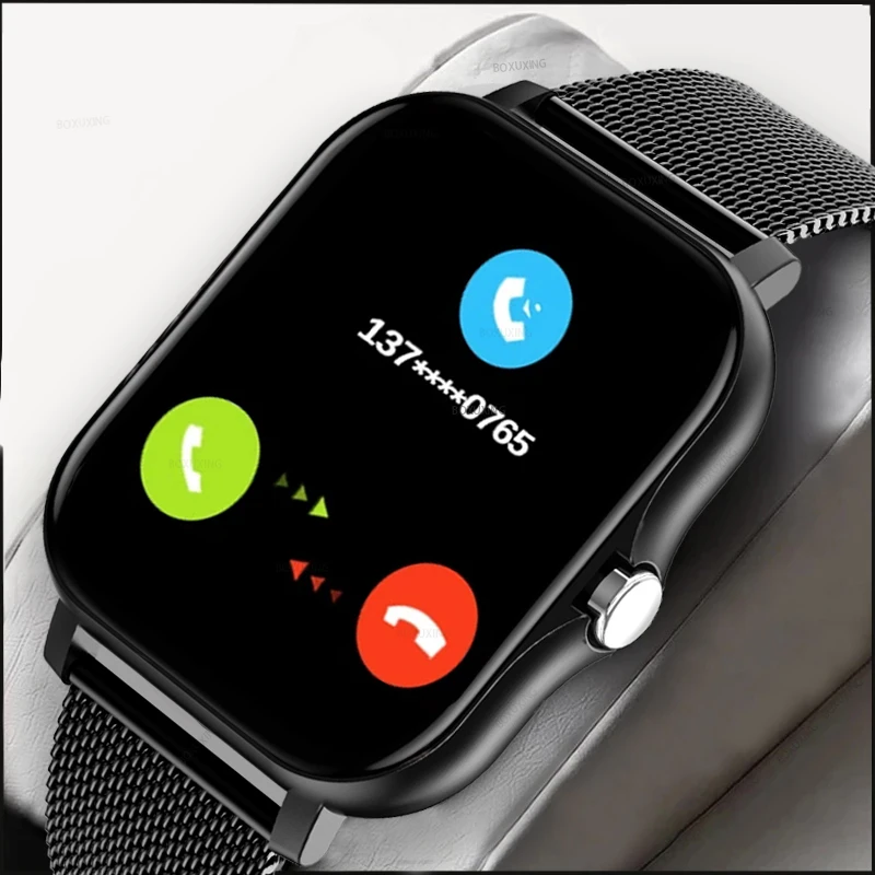 

2022 New Bluetooth Answer Call Smart Watch Men 1.69" Full Touch Dial Call Fitness Tracker IP67 Waterproof Smartwatch Men Women