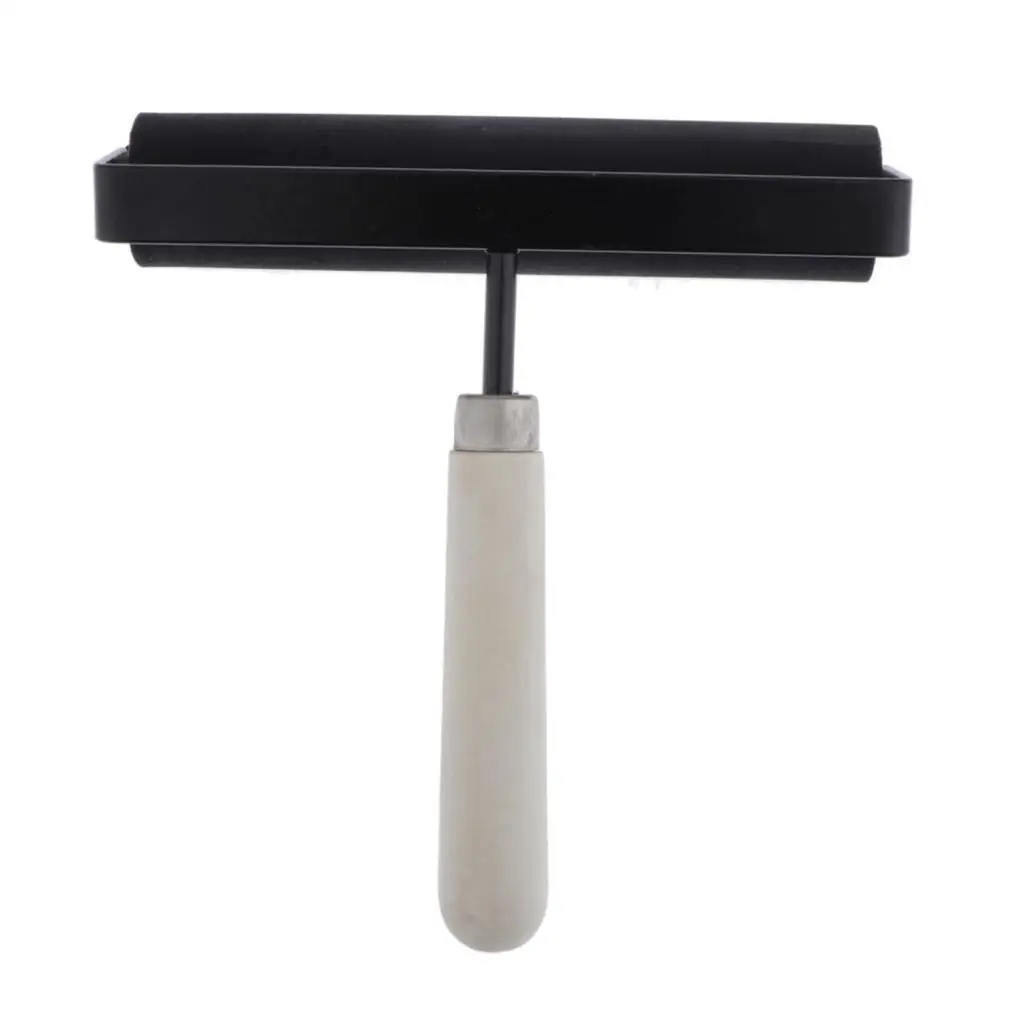

Rubber Brayer Roller for Printing Inks Oil Painting Art Clay Stamping 8in