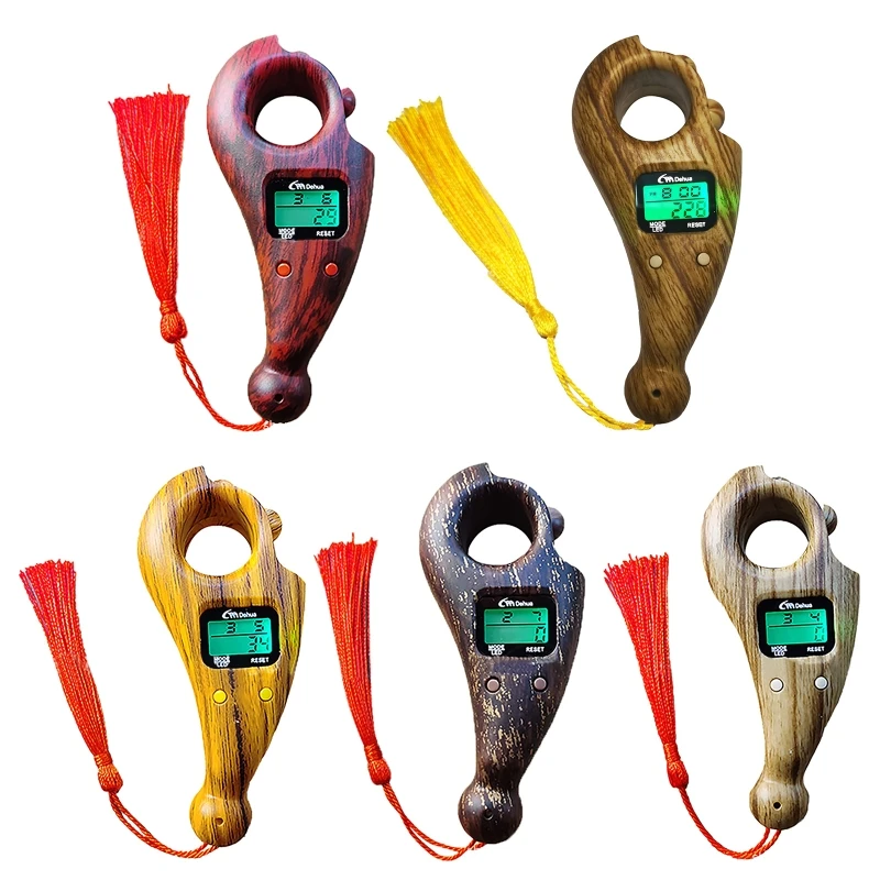 

Y9RF Rotating Prayer Beads Led Digital Counter Portable Finger Tasbeeh Misbaha Counter Prayer Islamic Tasbih Muslim Eid Gifts