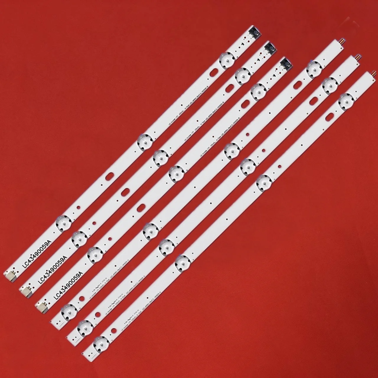 

LED Backlight Strip for 43UK6090 43UK6200 43UK6300 43UK6390 43UK6400 43UK6450 43UK6470 43UM7020 43LJ510V LC43490058A LC43490059A