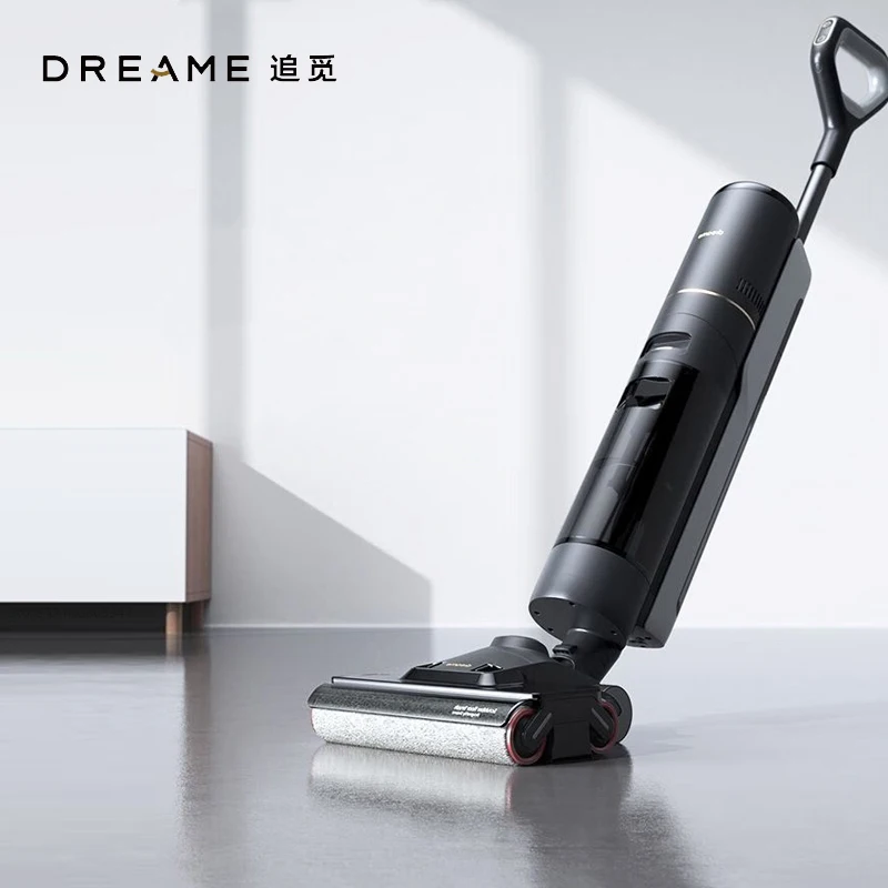 Dreame M12S пылесос для мытья полов двунаправленная двойная роликовая щетка