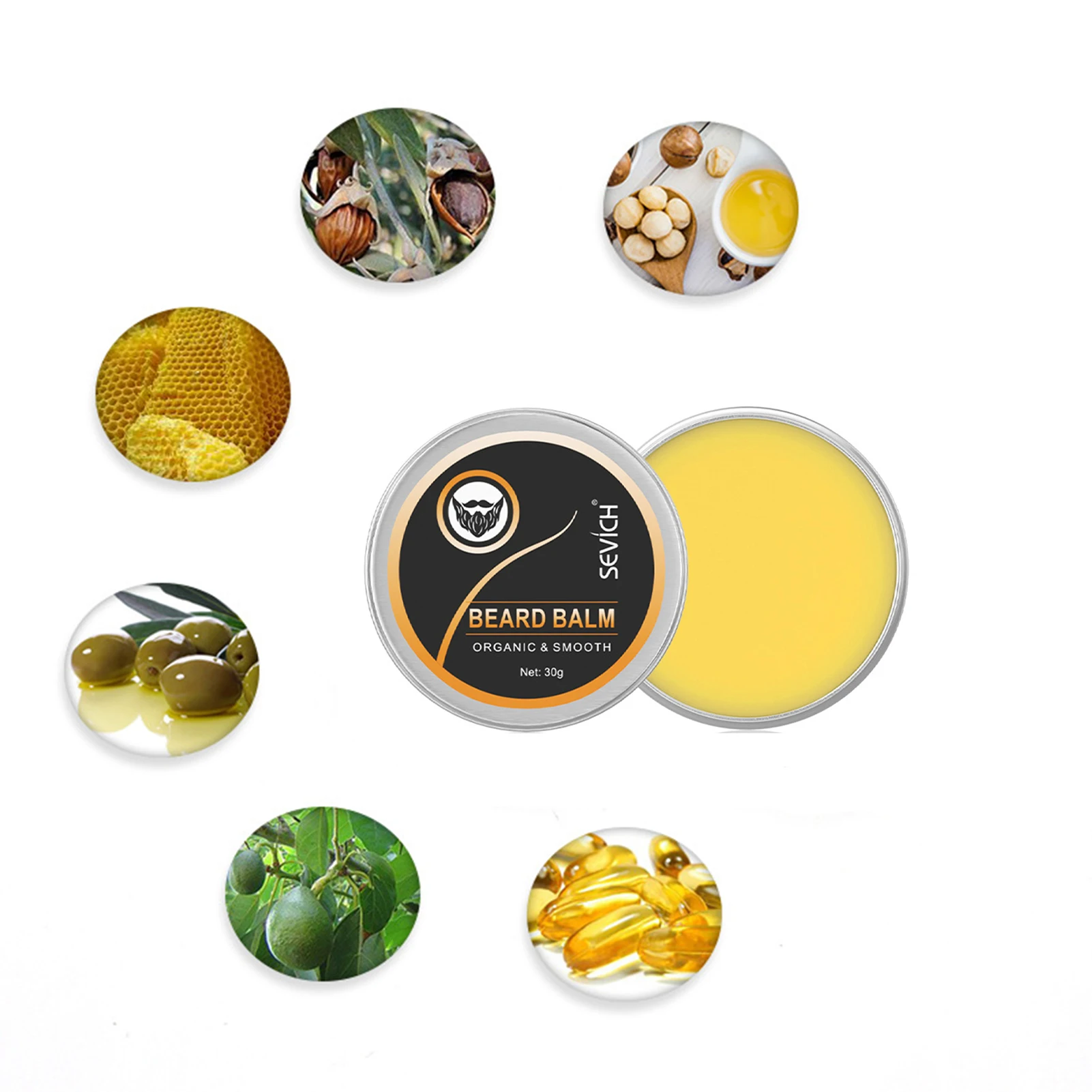 Увлажняющий бальзам для волос на лице с свежей и не липкой текстурой мужчин