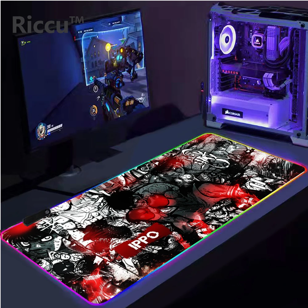 

Большой коврик для мыши, RGB коврик для клавиатуры, размер XXL