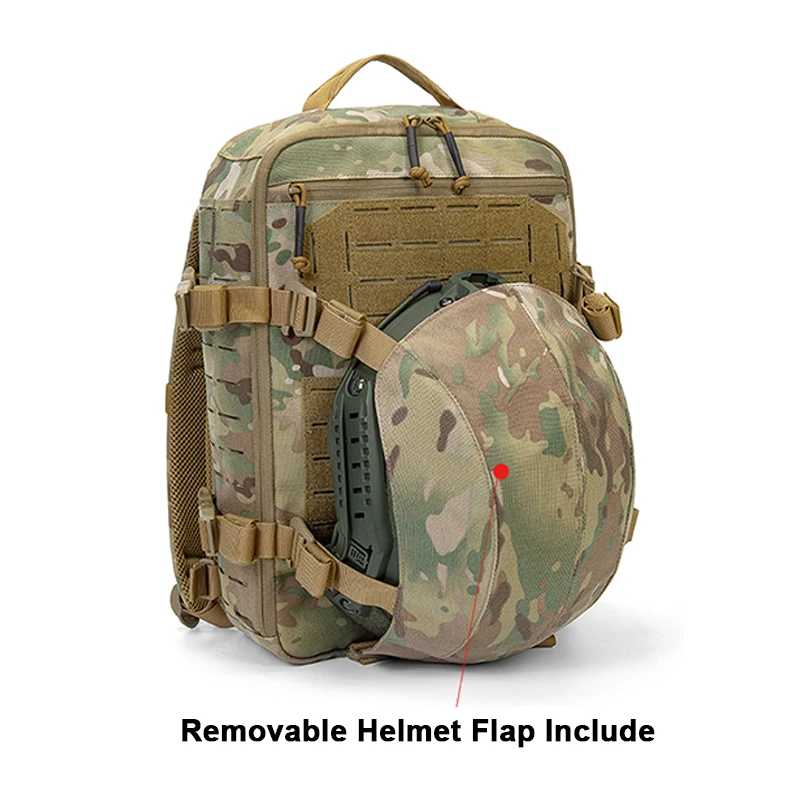 

1000D Nylon Tactical Backpack Molle Military Backpack Tactical Vest Bag Combinable with Most Styles of Molle Plate Carrier