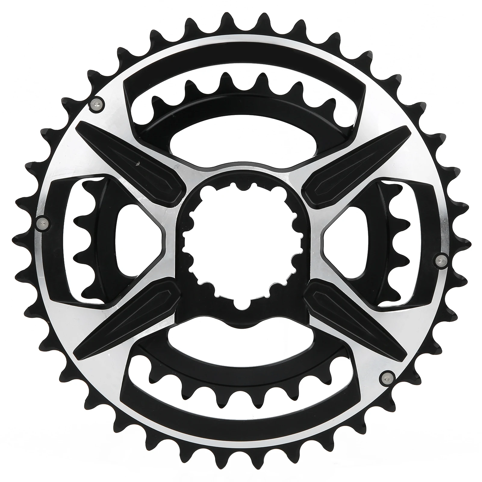 

GXP Direct Install Double‑disc Mountain Bike 38‑28T Speed Change Disk Crankset Chainrings mountain