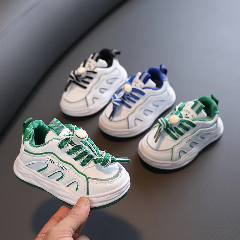 

Autumn Spring Classic Fashion Baby Shoes Casual Shoes Boys And Girls Soft Bottom Sneakers Freshman Comfort First Walking Shoes