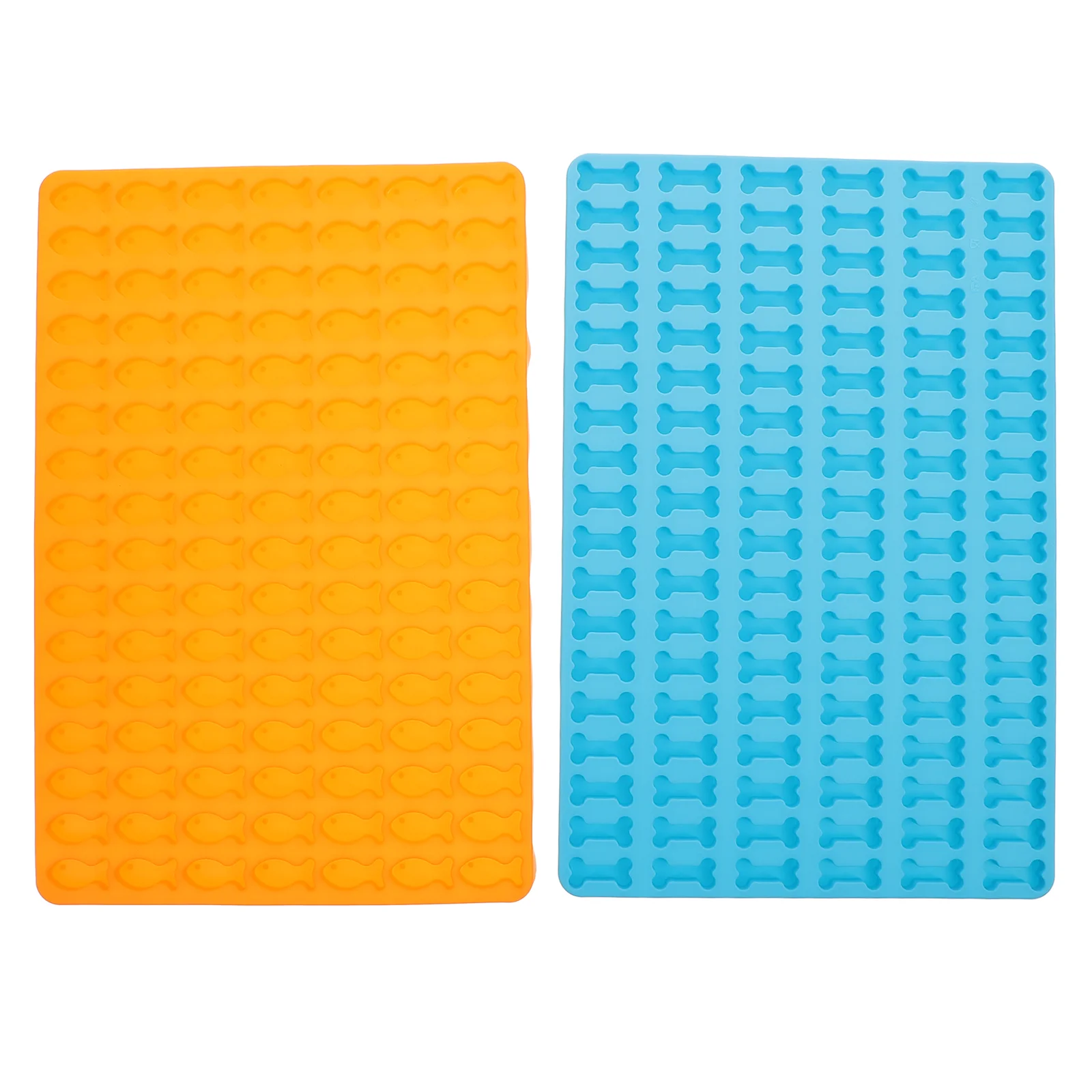 2 шт. силиконовая форма для печенья выпечки DIY печенье в форме рыбы синие конфеты