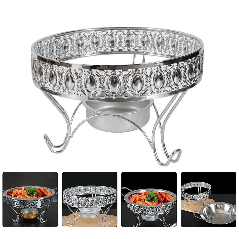 

Stove Burner Buffet Camping Picnic Pot Outdoor Cooking Hotel Stainless Steel Heating Chafer Fondue Mini Metal Cookware Catering