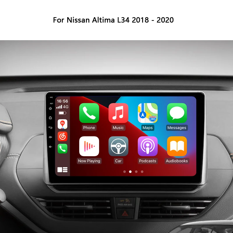 Головное устройство Idoing 10 2 дюйма для Nissan Altima L34 2018-2020 автомобильное радио