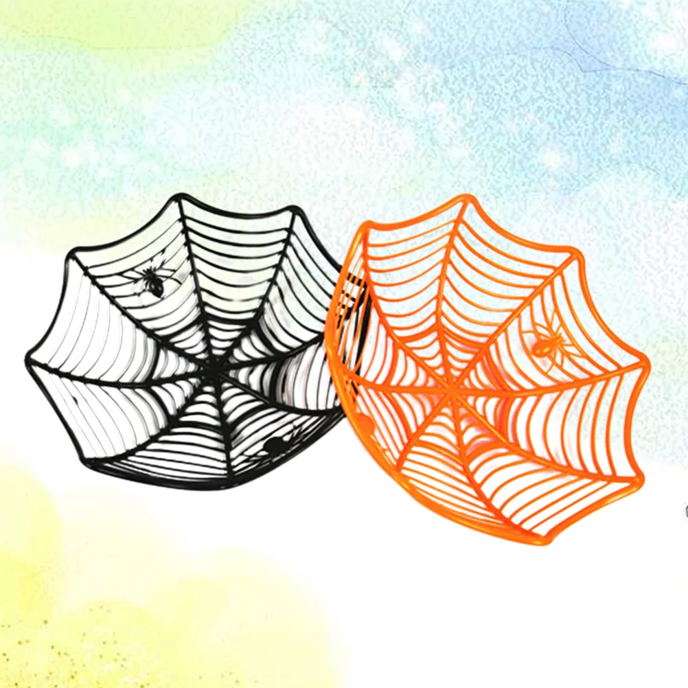 

2pcs Dish Creative Metal Candies Dish for Festival Gathering