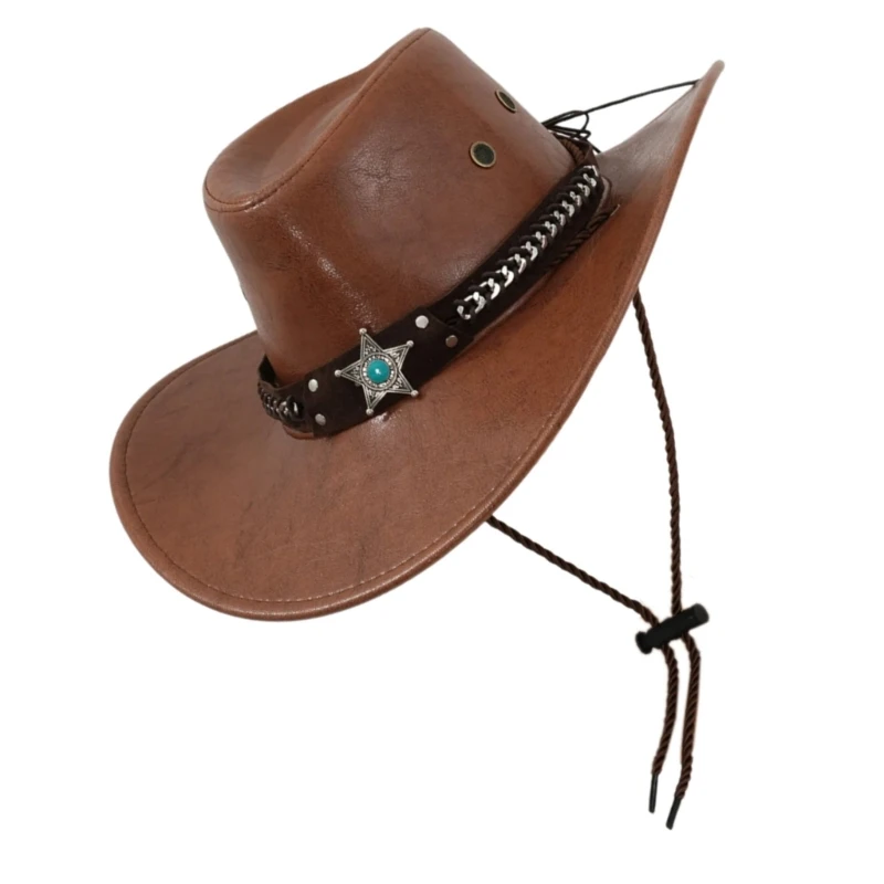 Западные ковбойские шляпы с широкими полями шляпа-федора подарок для бойфренда